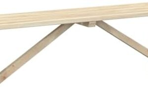 vidaXL Tuinbank 115 cm massief vurenhout, tuinmeubel, bankje buiten, balkon bankje, parkbank, tuin bank, bankje tuin, banktuin, terrasbank