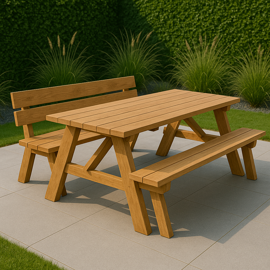 Tuintafel Bank: Ultiem Genieten van het Buitenleven in Stijl